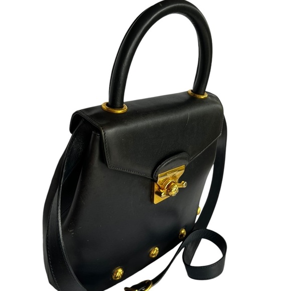 Gorgeous 2-Way Black Ferragamo - Picture 6 of 12